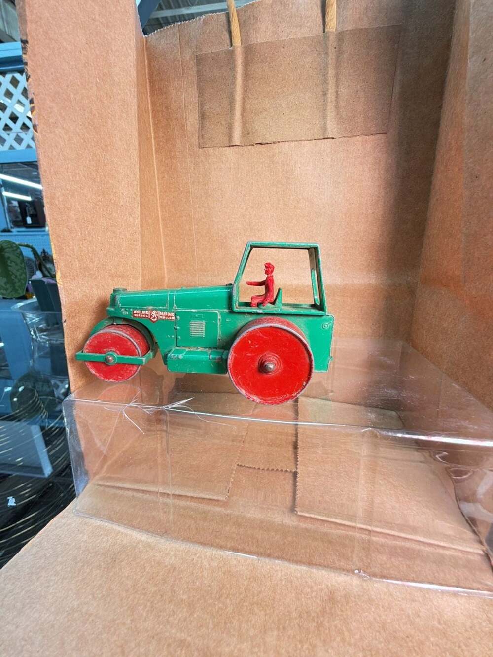 Matchbox King Size K-9 Aveling-Barford Diesel Road Roller Vintage Toy